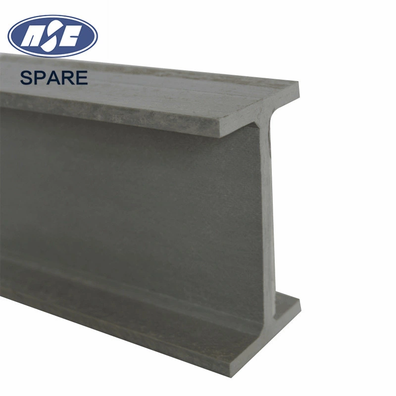 Viga I cinza escuro FRP